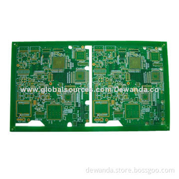 4 layers PCB, green solder mask, 4mil line space, IPC class 2